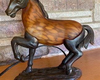 Horse lamp