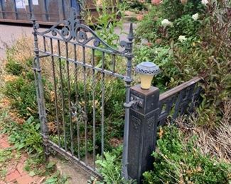 Garden gates and railings