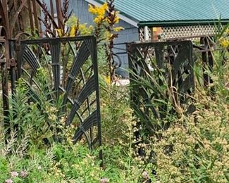 Garden gates and railings