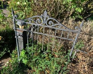 Garden gates and railings