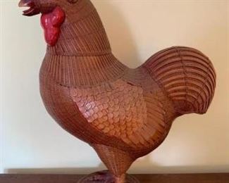 Wicker Rooster