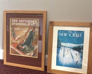 Framed Magazine Cover Prints