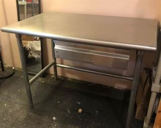 Stainless Steel Prep Table