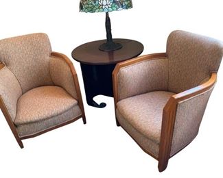 Pair of arm chairs