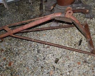 Boom pole, 3 pt hitch