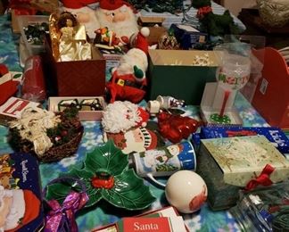 Lots of Christmas items