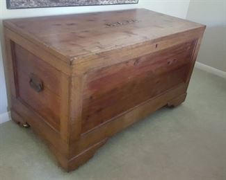Antique Cedar chest great detail