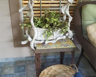 table and deco items