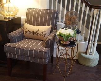 Side chair and decor