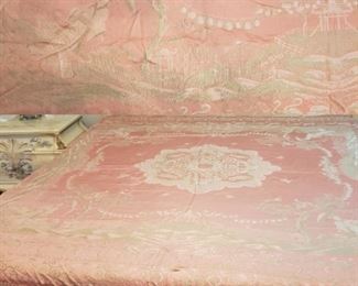 vintage Asian bedspread