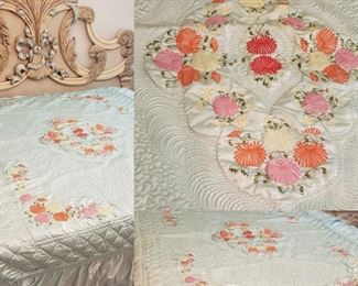 vintage full size bedspread