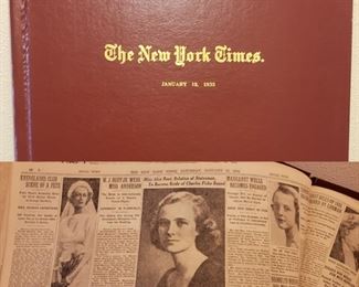 newspaper reprint