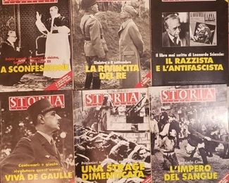 vintage magazines in Italian