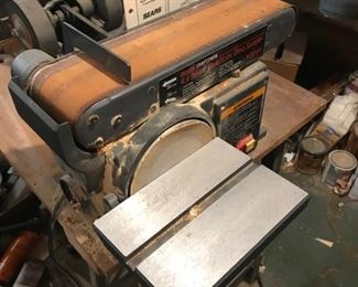CRAFTSMAN 4" X 36" BELT/6" DISC SANDER - 1/3 HP - BUY IT NOW $75