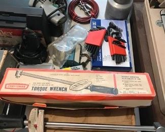 CRAFTSMAN TORQUE WRENCHES - WITH BOX BUY IT NOW $16 - WITHOUT BOX BUY IT NOW $10