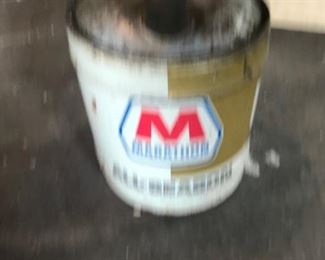 VINTAGE MARATHON GAS CAN #2 - BUY IT NOW $24
