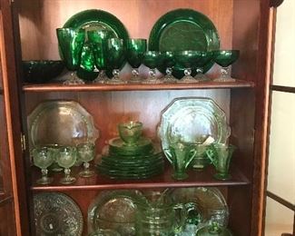 So much period glassware!