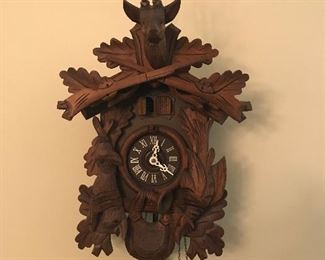 An original turn of the century Cookoo Clock in mint condition!