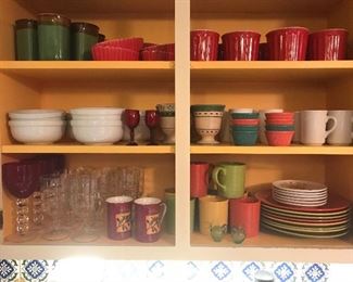 Fun, colorful dishes