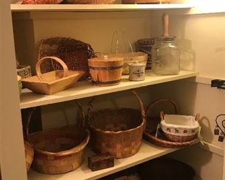 Amazing vintage baskets!