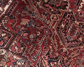 These rugs are stunning and so well taken care of!