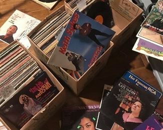 THE LARGEST PERSONAL COLLECTION OF RECORDS IN HISTORY!!!  Well...
Over 300 vinyls folks!
Happy Hunting