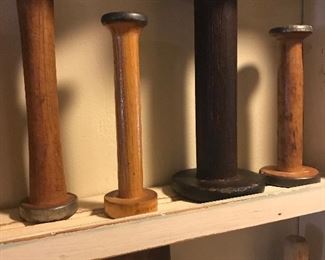 More antique spools 
