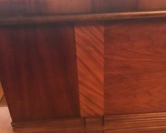 Gorgeous banded wood insets