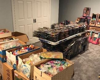 Toys and collectibles everywhere