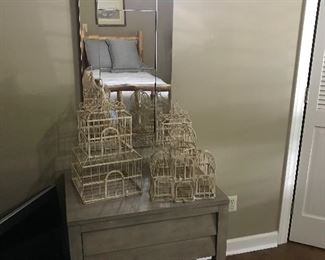 Brand new heavy side table
Paid $850
Great iron birdcages