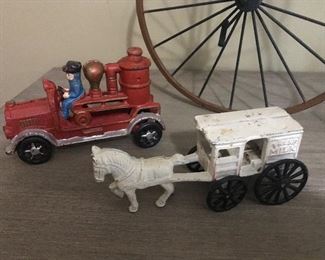 Cast iron toys