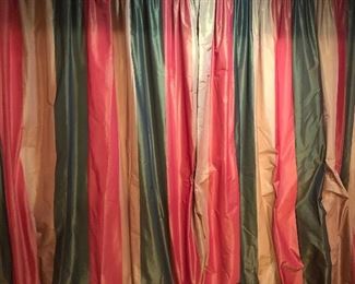 Fabulous custom silk dupioni drapery 