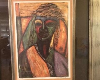 Amazing and rare signed George Hunt with documentation of very limited series