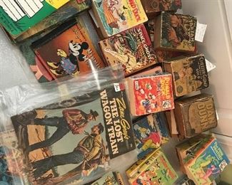Vintage children’s books and paper dolls 