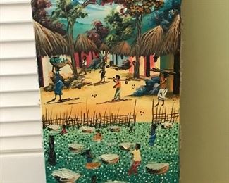 Haitian painting circa 1960