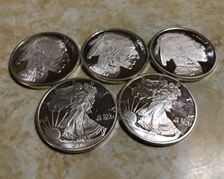 silver rounds