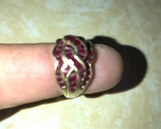 gold & ruby ring