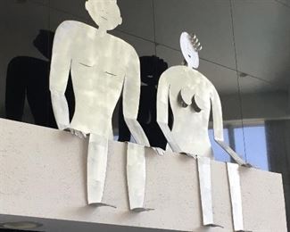 Martin Design Works Contemporary Metal Sculptures Rick and Sallie Martin