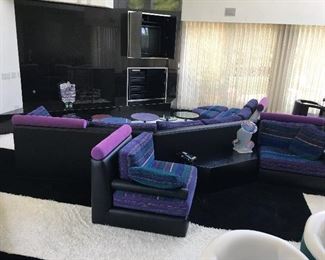 Saporiti Chairs and Couch