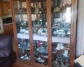 Christmas lighted houses