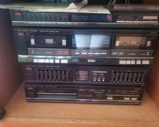 Fisher Stereo  Double Cassette Deck