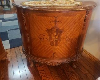 Half Moon Demi Table