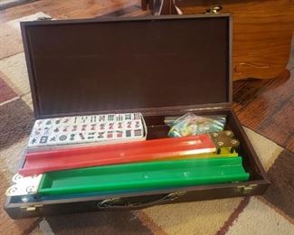 White Swan Mah Jongg Game