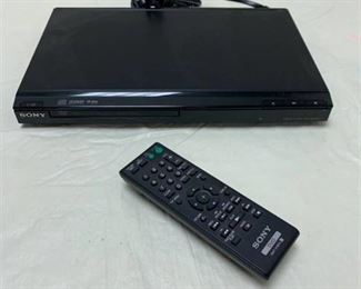 Sony DVD player with remote