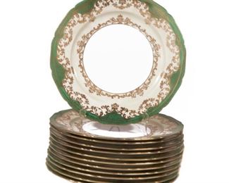 Lot 92 Set of twelve Vintage Noritake Dinner Plate