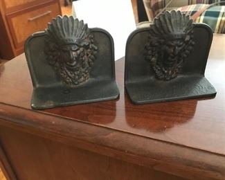 heavy bookends, Chief bust
