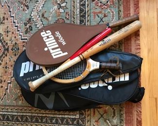 tennis and racquetball rackets