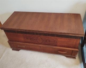 Great Condition Cedar Chest With Bottom Drawer
