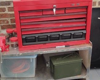 Tool Chest & Tools with Table 