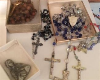 Rosarys, religious jewelry